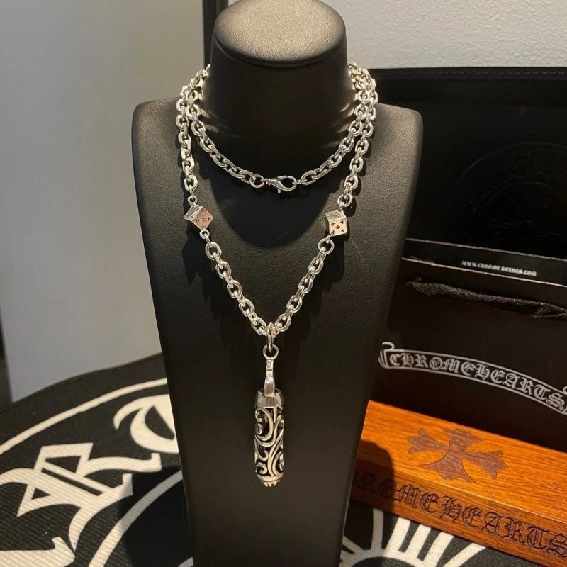 Comfortable Chrome Hearts Necklaces 237918