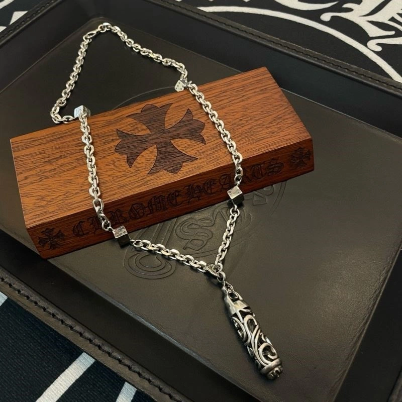 Comfortable Chrome Hearts Necklaces 237918