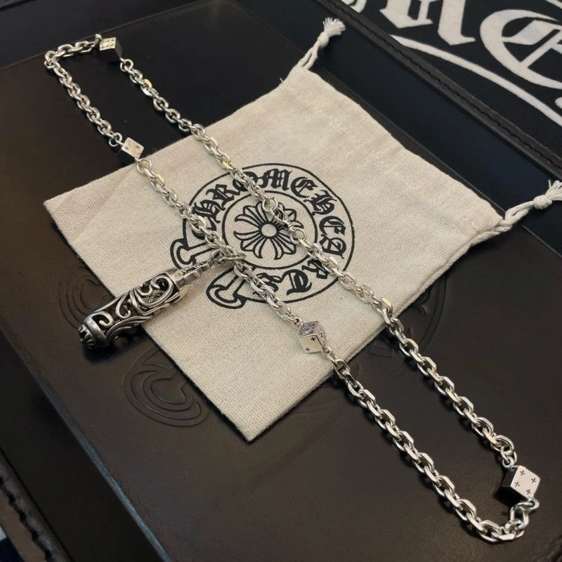 Comfortable Chrome Hearts Necklaces 237918