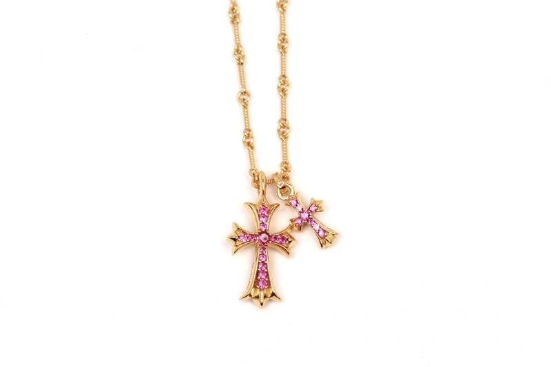 Compact Chrome Hearts Necklaces 237899
