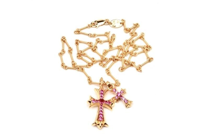 Compact Chrome Hearts Necklaces 237899