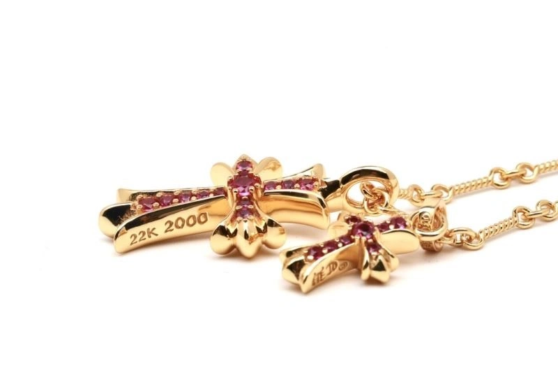 Compact Chrome Hearts Necklaces 237899
