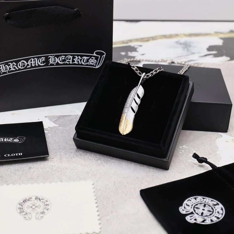 Compact Chrome Hearts Necklaces 237870