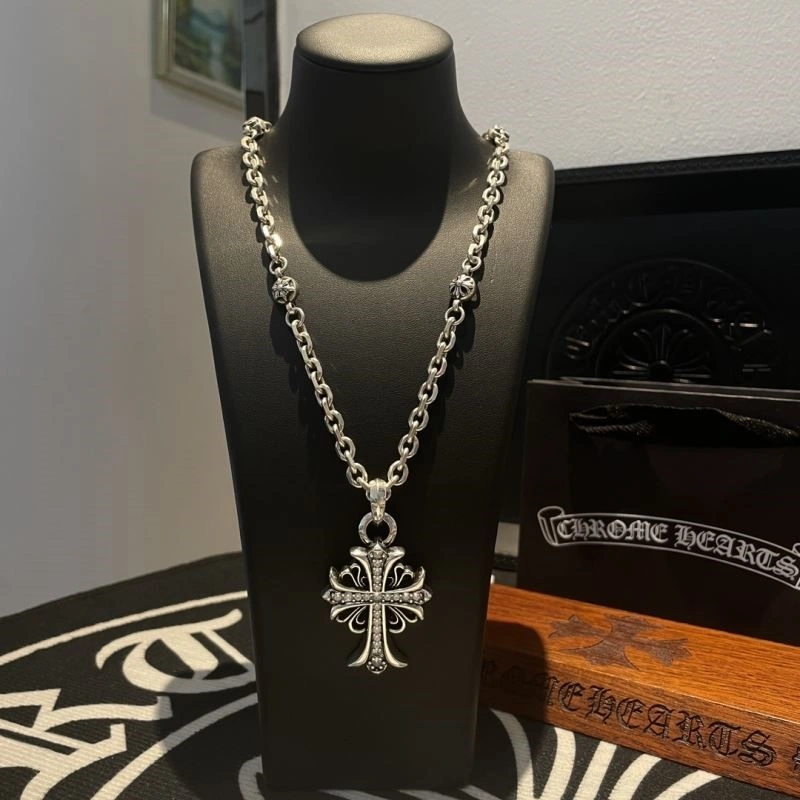 Cozy Chrome Hearts Necklaces 237842