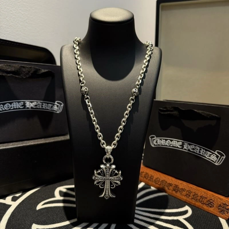 Cozy Chrome Hearts Necklaces 237842