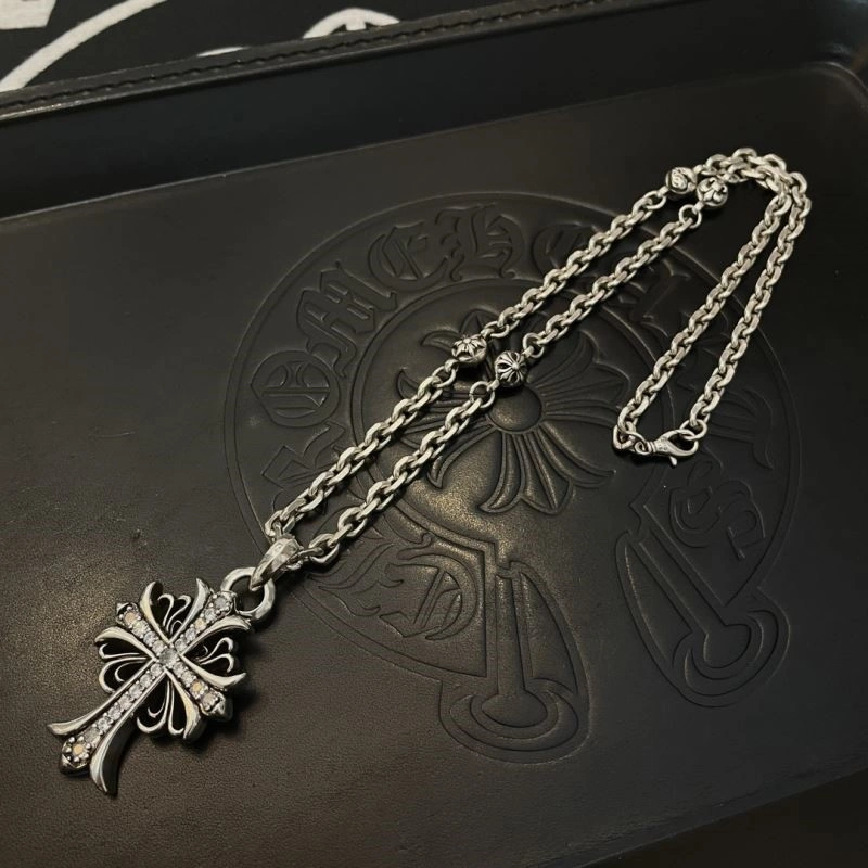 Cozy Chrome Hearts Necklaces 237842