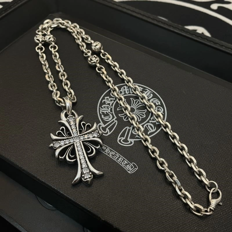 Cozy Chrome Hearts Necklaces 237842