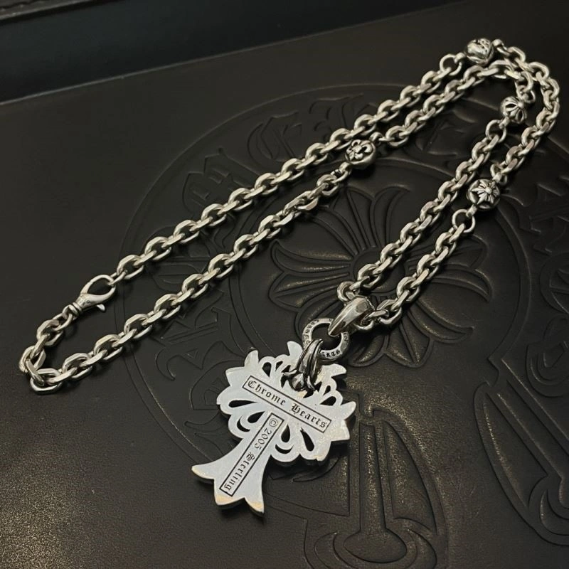Cozy Chrome Hearts Necklaces 237842
