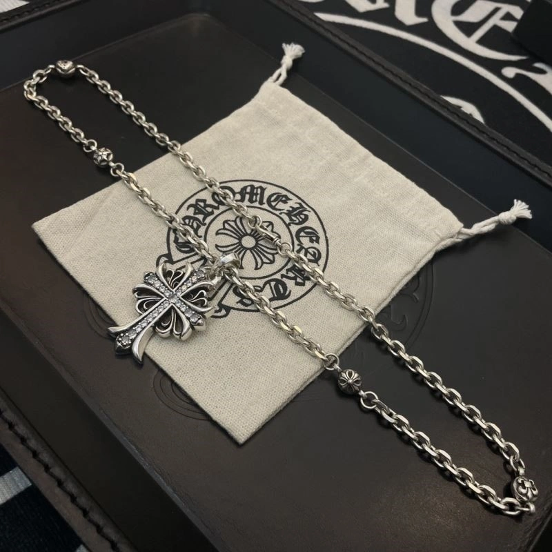 Cozy Chrome Hearts Necklaces 237842