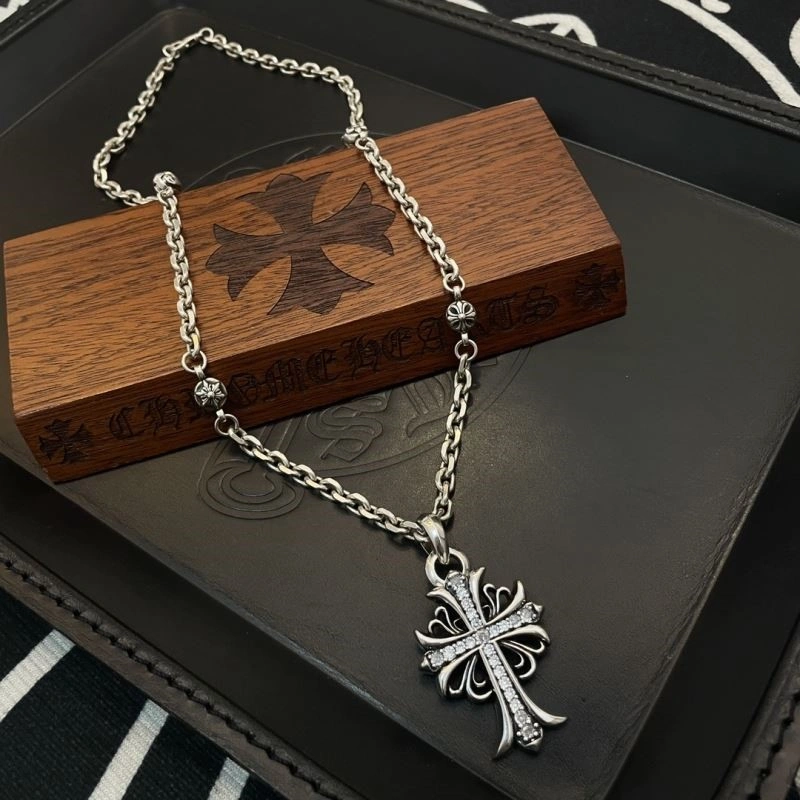 Cozy Chrome Hearts Necklaces 237842