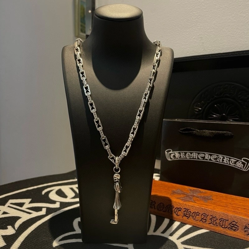 Cozy Chrome Hearts Necklaces 237792