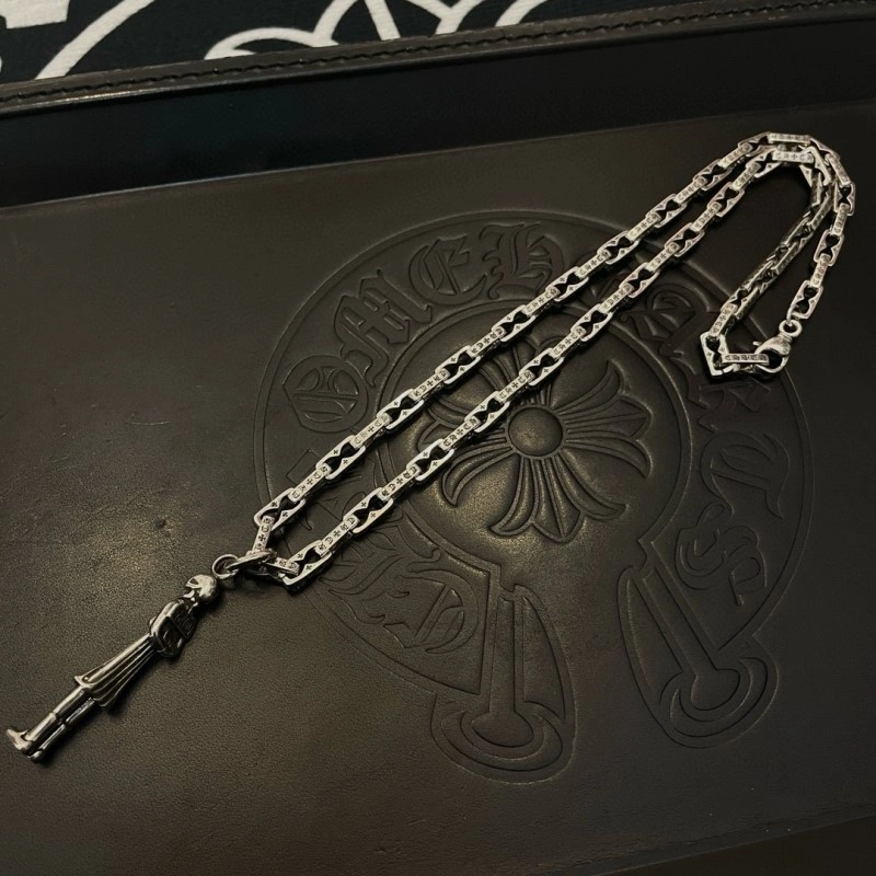 Cozy Chrome Hearts Necklaces 237792