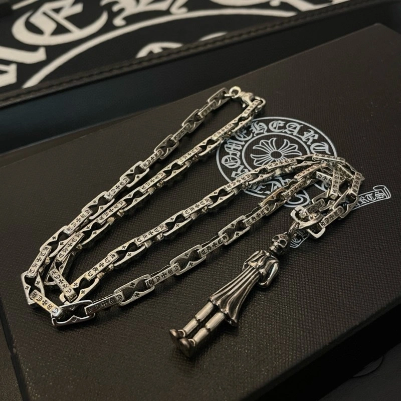 Cozy Chrome Hearts Necklaces 237792