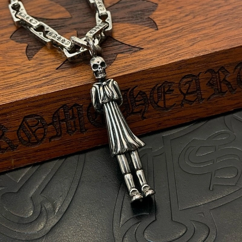 Cozy Chrome Hearts Necklaces 237792