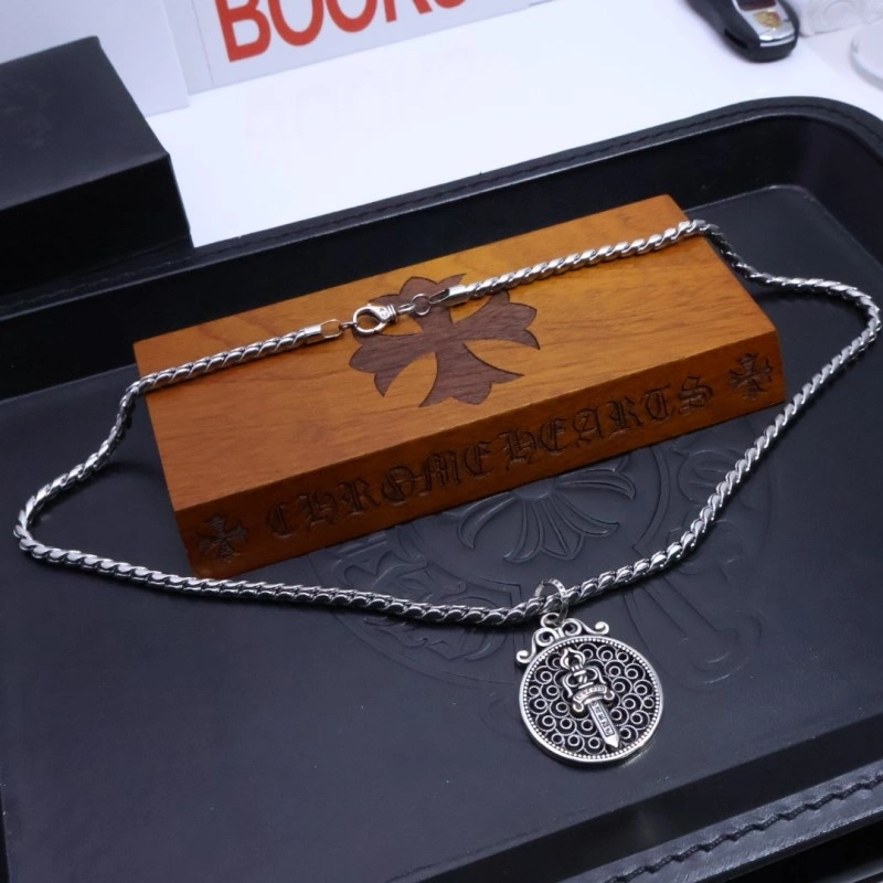 SmoothTexture Chrome Hearts Necklaces 237770