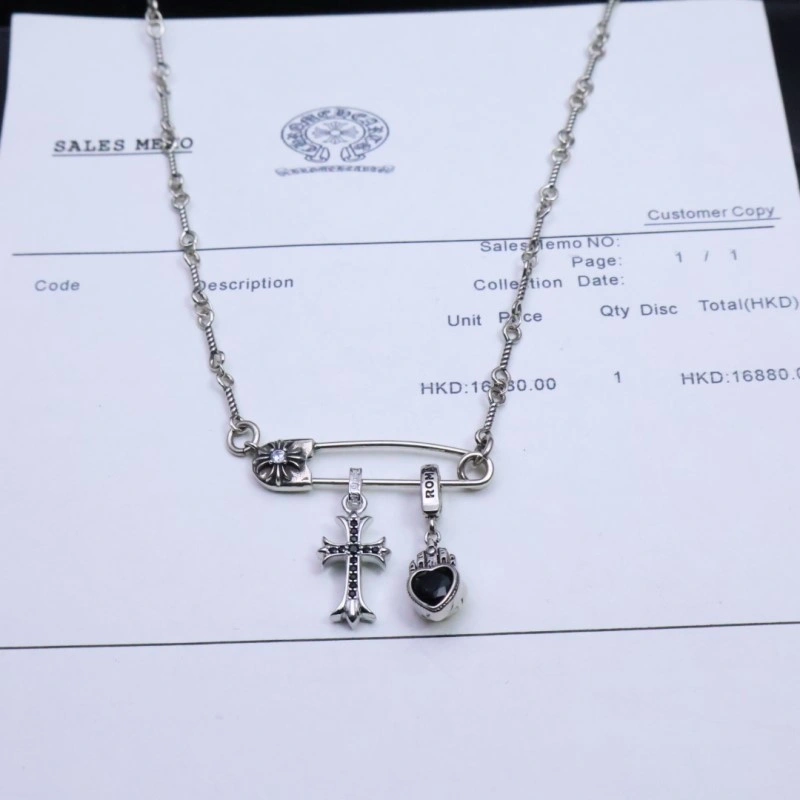 Thermal Chrome Hearts Necklaces 237761