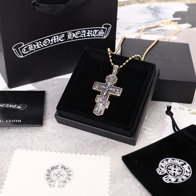 Vibrant Chrome Hearts Necklaces 237741