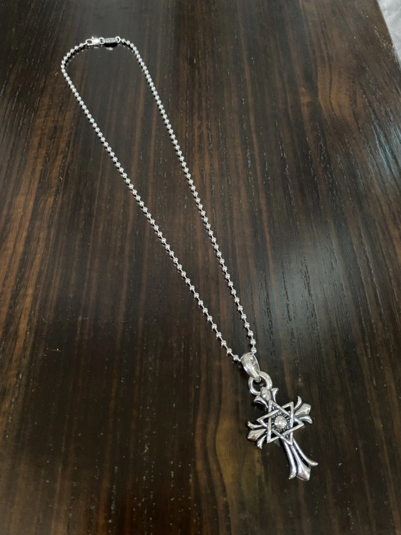 Compact Chrome Hearts Necklaces 237737