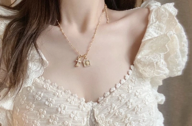 MoistureWicking Chrome Hearts Necklaces 237797