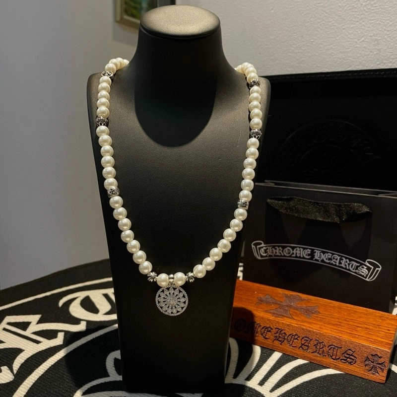 Comfortable Chrome Hearts Necklaces 237783