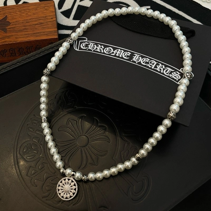 Comfortable Chrome Hearts Necklaces 237783