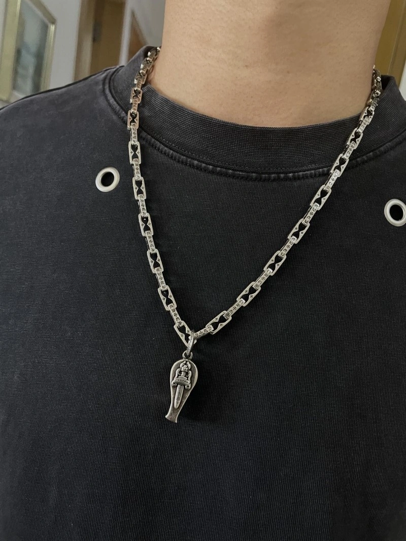 Cozy Chrome Hearts Necklaces 237706