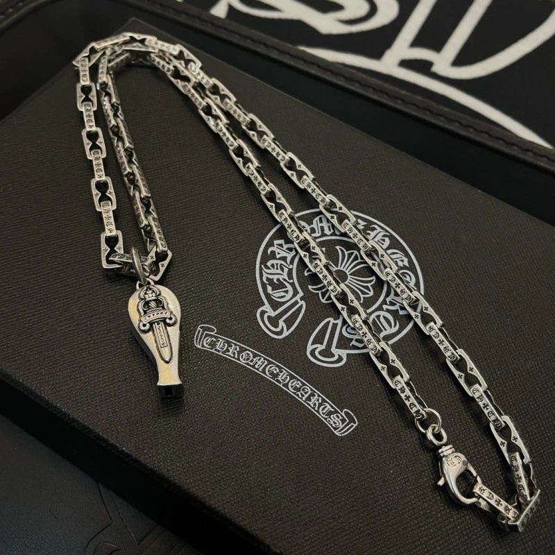 Cozy Chrome Hearts Necklaces 237706