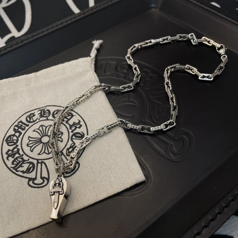 Cozy Chrome Hearts Necklaces 237706