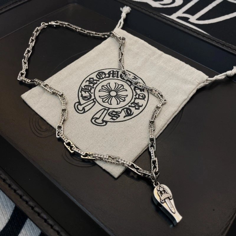 Cozy Chrome Hearts Necklaces 237706