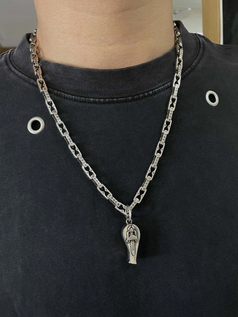 Cozy Chrome Hearts Necklaces 237706