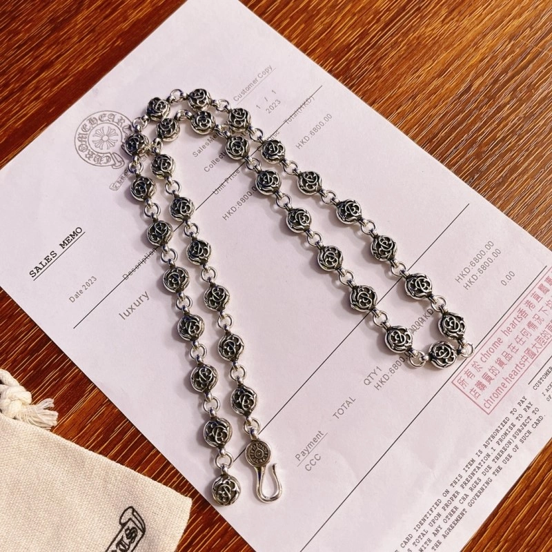 Sporty Chrome Hearts Necklaces 237673