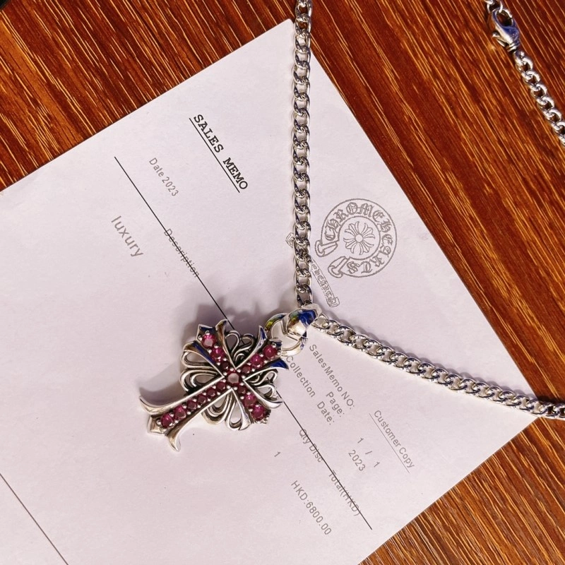 Comfortable Chrome Hearts Necklaces 237675