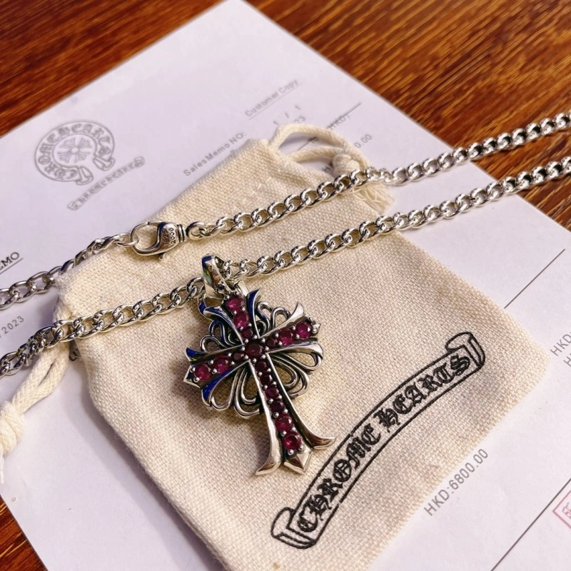 Comfortable Chrome Hearts Necklaces 237675