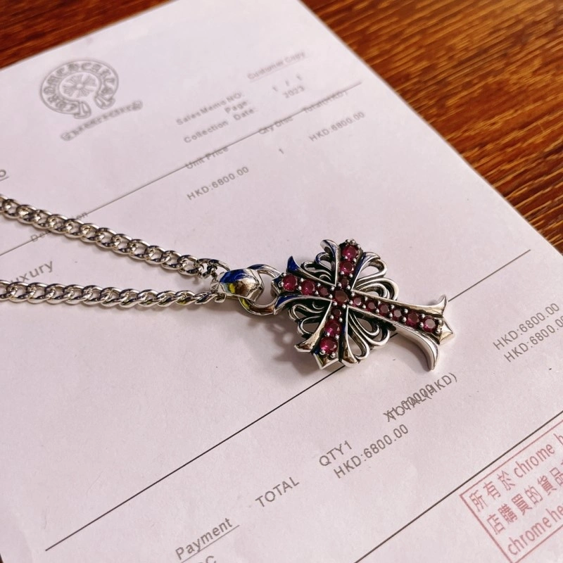 Comfortable Chrome Hearts Necklaces 237675