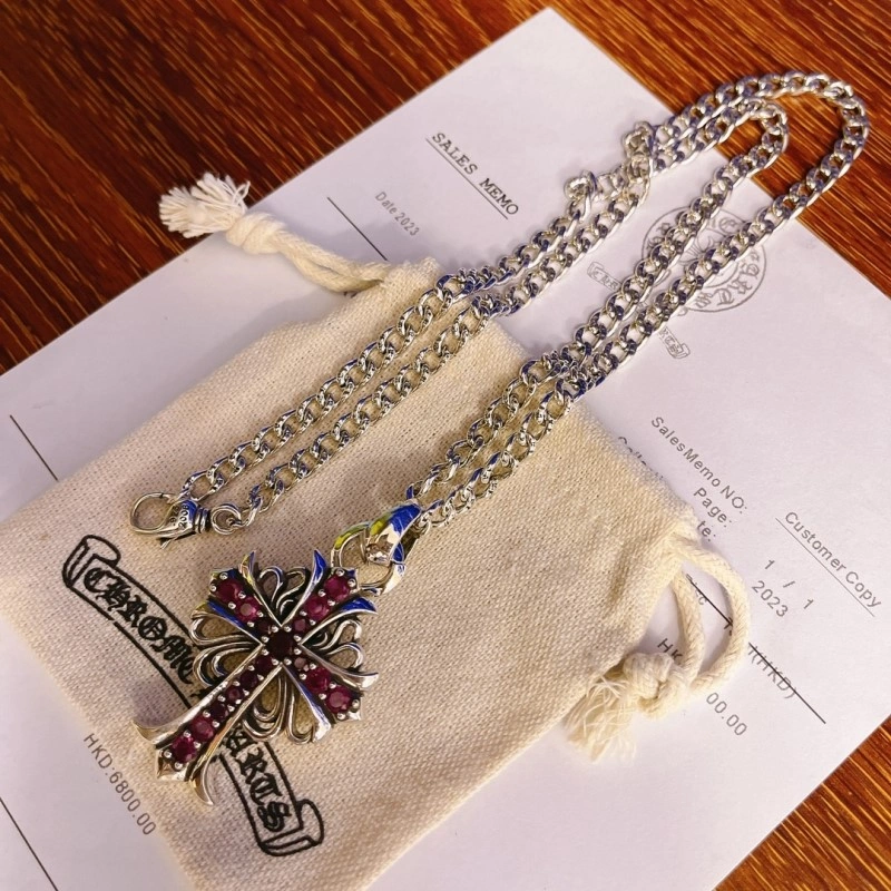 Comfortable Chrome Hearts Necklaces 237675
