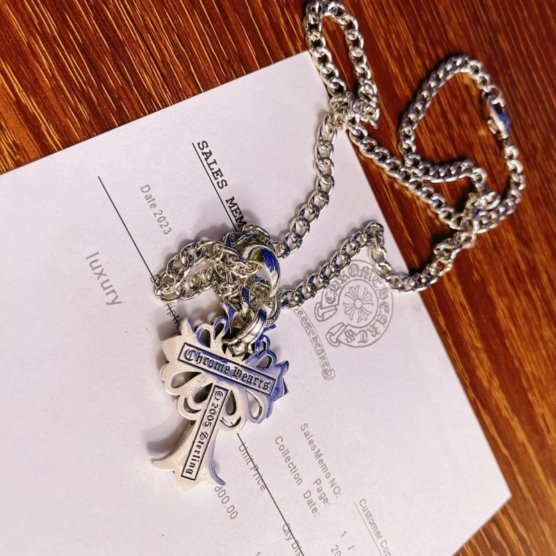 Comfortable Chrome Hearts Necklaces 237675