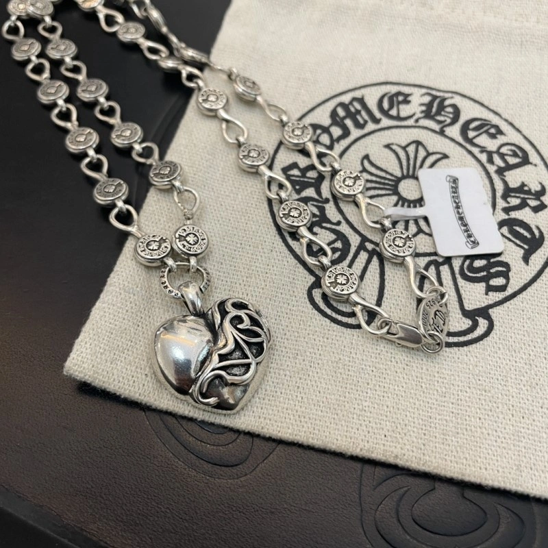 Seasonal Chrome Hearts Necklaces 237660
