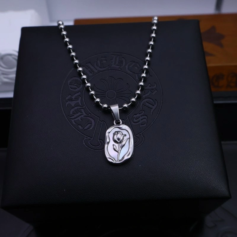 Seasonal Chrome Hearts Necklaces 237654
