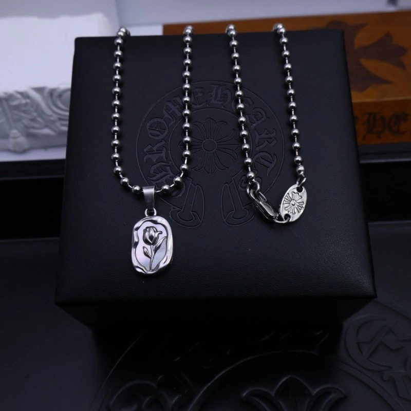 Seasonal Chrome Hearts Necklaces 237654