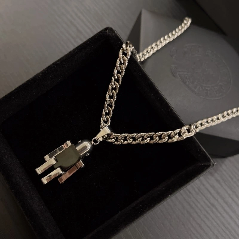 Compact Chrome Hearts Necklaces 237647