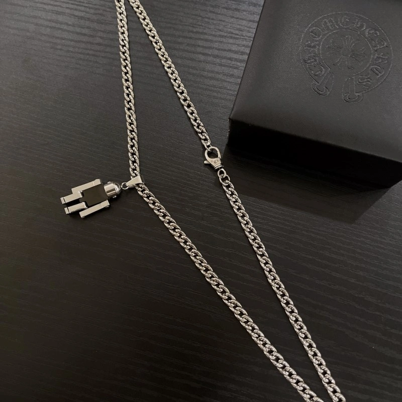 Compact Chrome Hearts Necklaces 237647