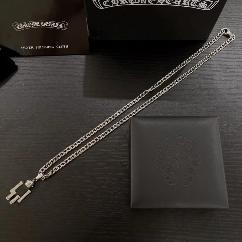 Compact Chrome Hearts Necklaces 237647