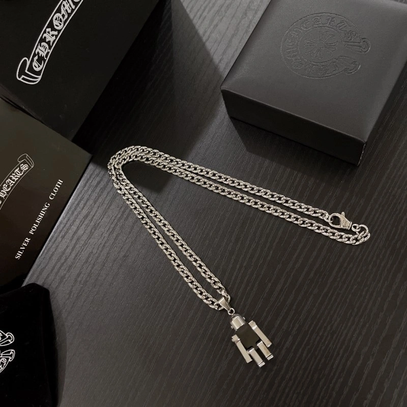Compact Chrome Hearts Necklaces 237647