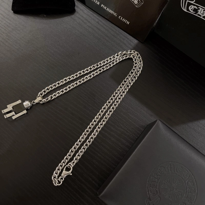 Compact Chrome Hearts Necklaces 237647