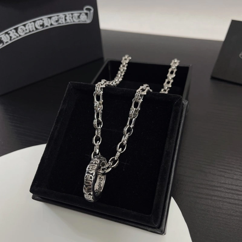Cozy Chrome Hearts Necklaces 237646