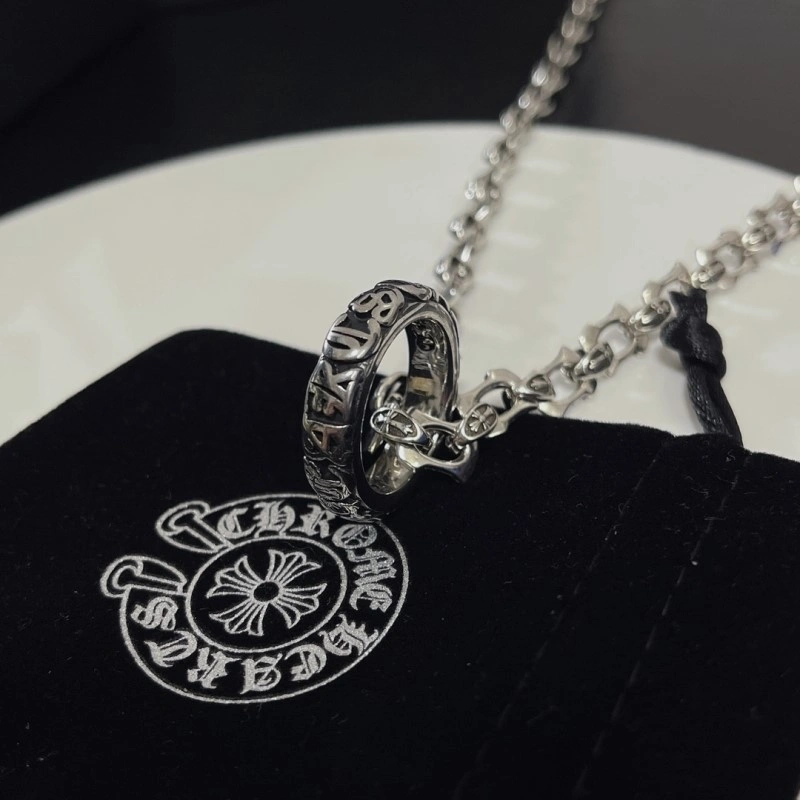 Cozy Chrome Hearts Necklaces 237646