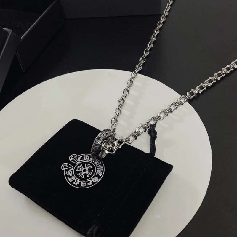 Cozy Chrome Hearts Necklaces 237646