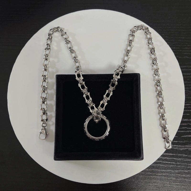 Cozy Chrome Hearts Necklaces 237646