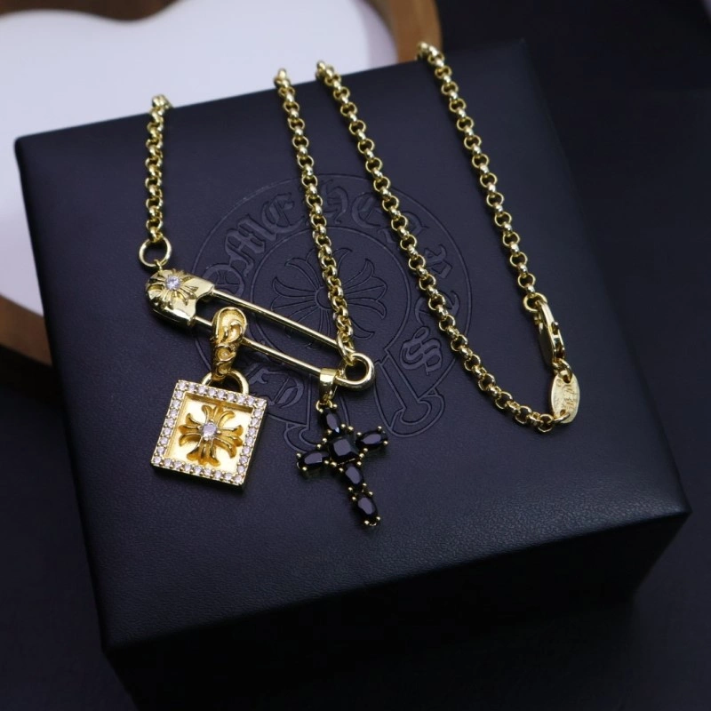 Seasonal Chrome Hearts Necklaces 237628