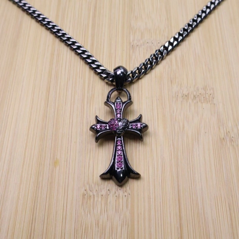 Resilient Chrome Hearts Necklaces 237621